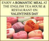 Valentines Day at English Tea House